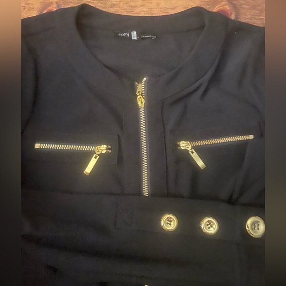 BOSTON PROPER ZIP FRONT JACKET - Picture 2 of 6